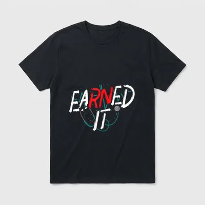 Registered Nurse Graduation T-Shirt – Classic T-Shirt in Black