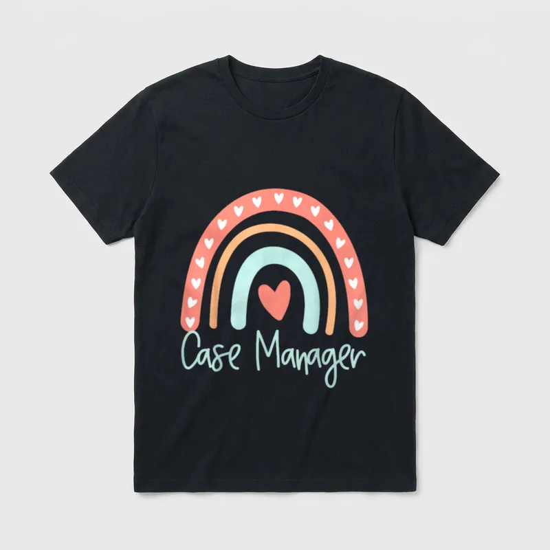 Manager Social Work Worker Registered Nurse T-Shirt – Classic T-Shirt in Black