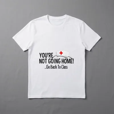 School Nurse Nurses Day Appreciation Week T-Shirt – Classic T-Shirt in Black
