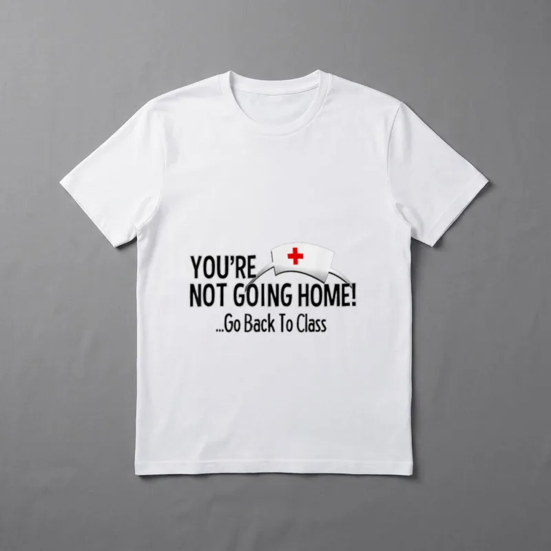 School Nurse Nurses Day Appreciation Week T-Shirt – Classic T-Shirt in Black