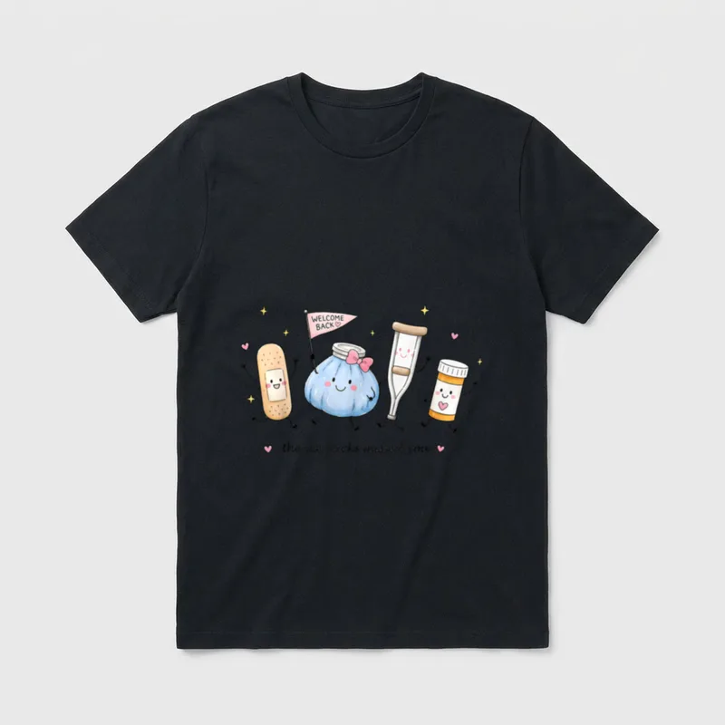 Packs Missed You Welcome Back School T-Shirt – Classic T-Shirt in Black