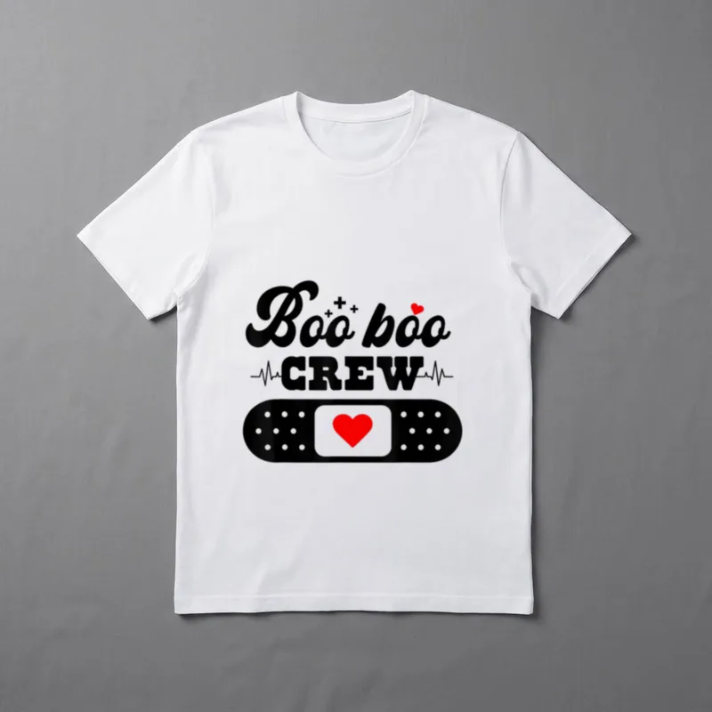 Boo Crew School Nurse First Day T-Shirt – Classic T-Shirt in Black