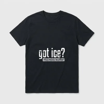 Got Ice School Nurse Hands T-Shirt – Classic T-Shirt in Black