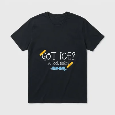 Got Ice School Nurse Great T-Shirt – Classic T-Shirt in Black