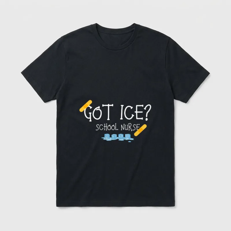 Got Ice School Nurse Great T-Shirt – Classic T-Shirt in Black