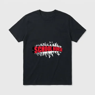 School Nurse of Tiny Humans T-Shirt – Classic T-Shirt in Black