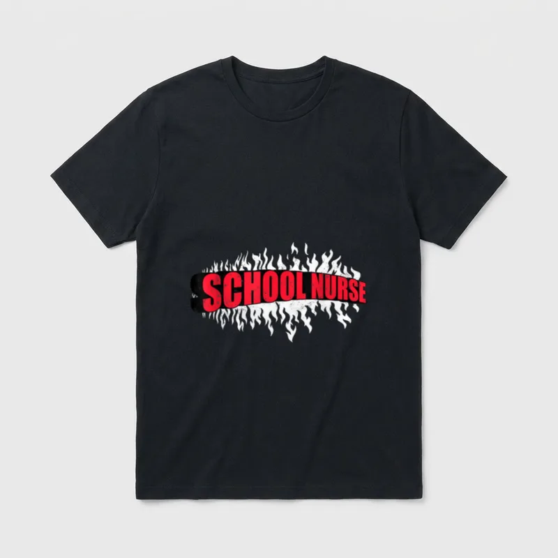 School Nurse of Tiny Humans T-Shirt – Classic T-Shirt in Black