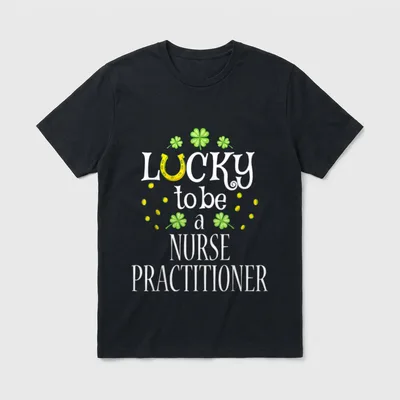 St Patrick's Day Lucky T-Shirt – Classic T-Shirt in Black