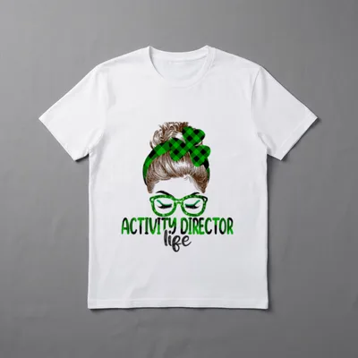 Director St Day Irish Shamrock Nurse T-Shirt – Classic T-Shirt in Black