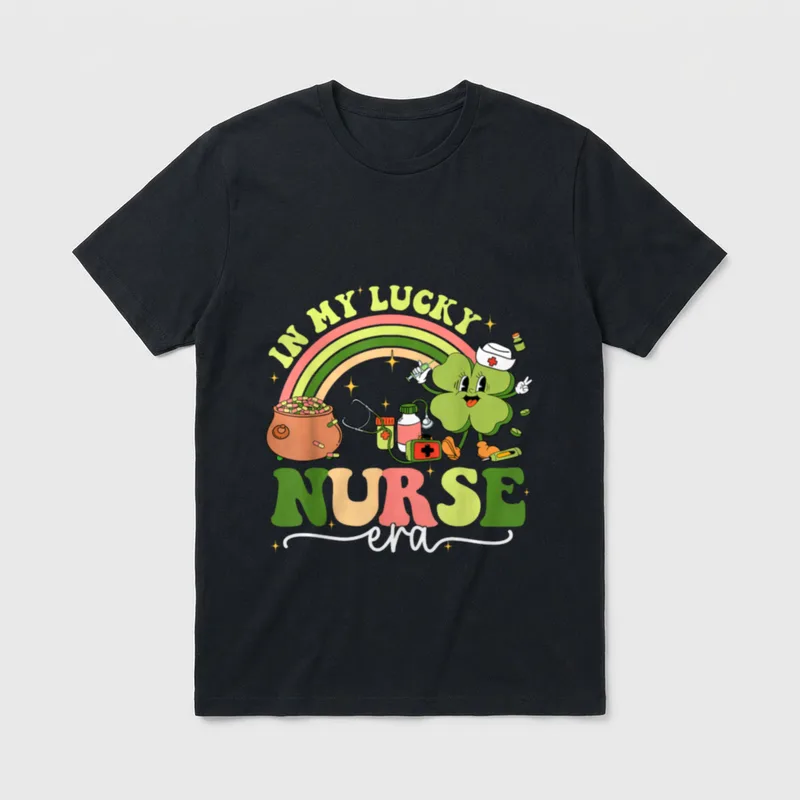 In My Lucky Nurse Era St T-Shirt – Classic T-Shirt in Black