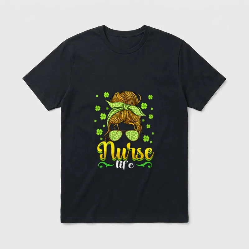 Nurses Life Day Shenanigans T-Shirt – Classic T-Shirt in Black
