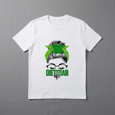 Dietitian St Day Irish Shamrock Nurse T-Shirt – Classic T-Shirt in Black