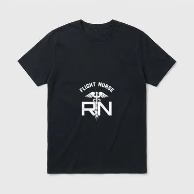 Flight Nurse RN Trauma T-Shirt – Classic T-Shirt in Black