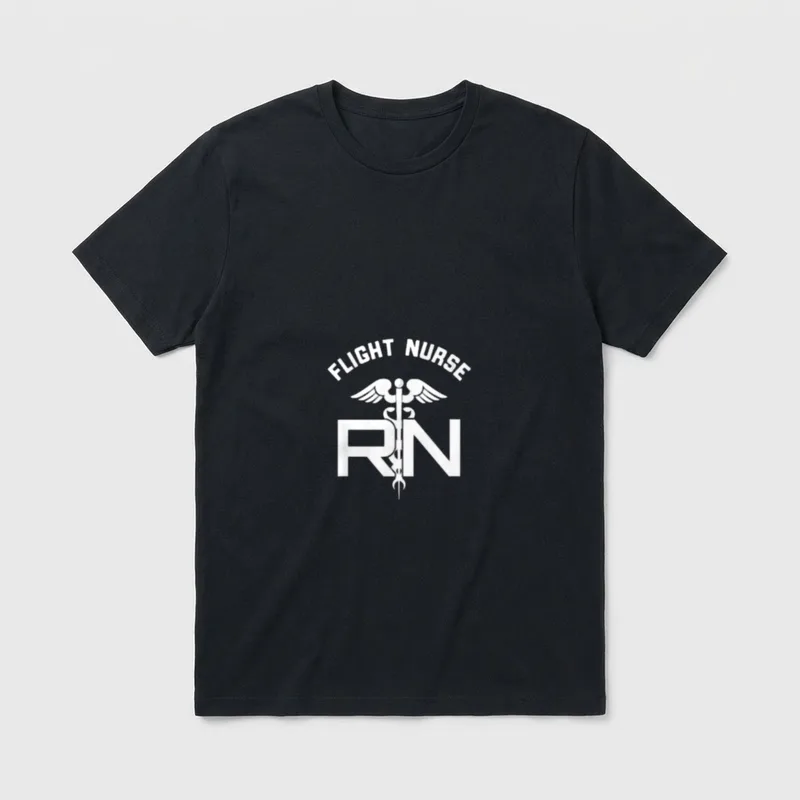 Flight Nurse RN Trauma T-Shirt – Classic T-Shirt in Black